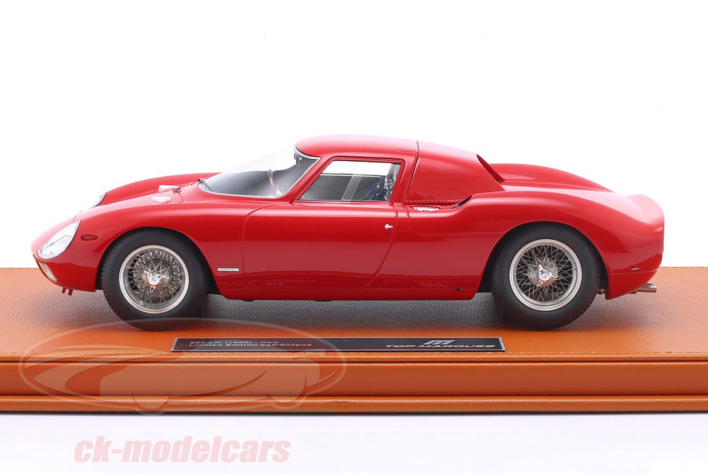TopMarques 1:18 Ferrari 250 LM Street version year 1965 red