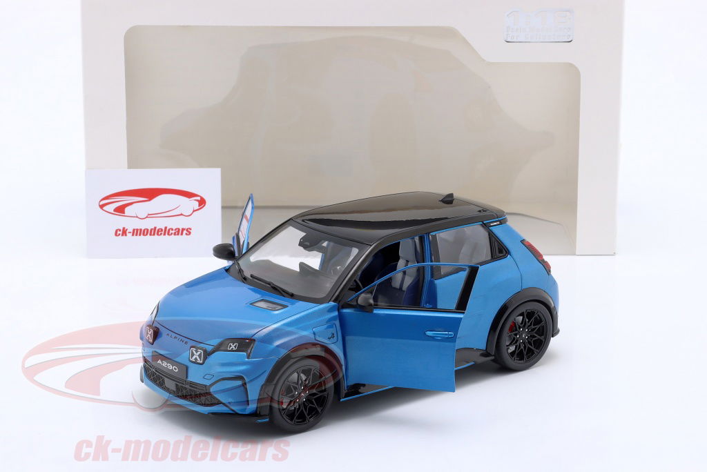 ソリド 1/18 アルピーヌ A290 GTS 2024 (ブルーメタリック) Solido 1:18 Alpine A290 GTS 建設年 2024 青 メタリック