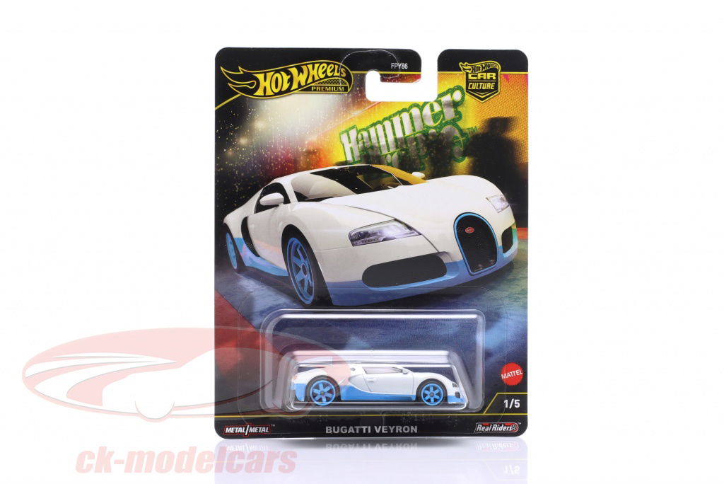 hotwheels-1-64-bugatti-veyron-hammer-drop-white-light-blue-hrw06/