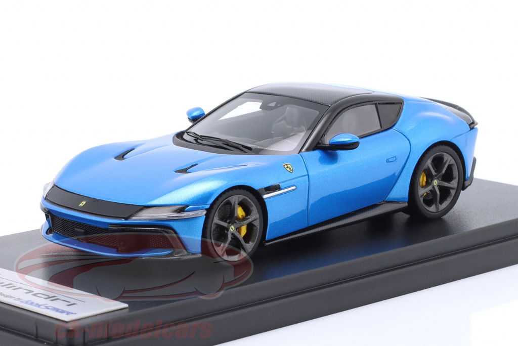 looksmart-1-43-ferrari-12-cilindri-annee-de-construction-2024-bleu-metallique-ls553g/