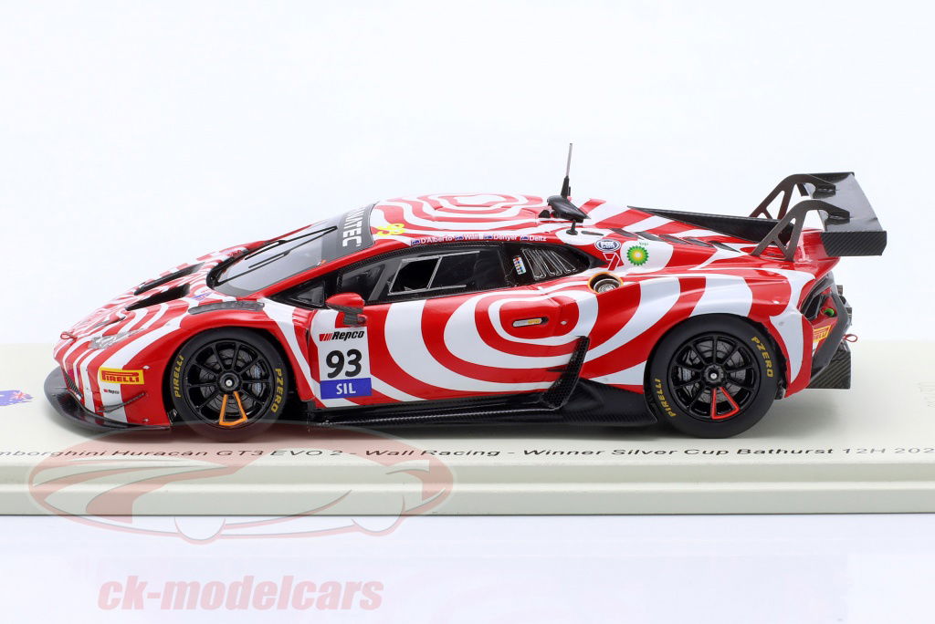 ミニカー　1/43 Lamborghini Huracan GT3 EVO 2 #85 GRT Grasser Racing Team Winner Silver Cup 24H Spa 2023 C. Schmid - B. Hites - G. van Berlo [SB711] 1/43 Spark Lamborghini Huracán GT3 EVO 2 No.85 GRT Grasser