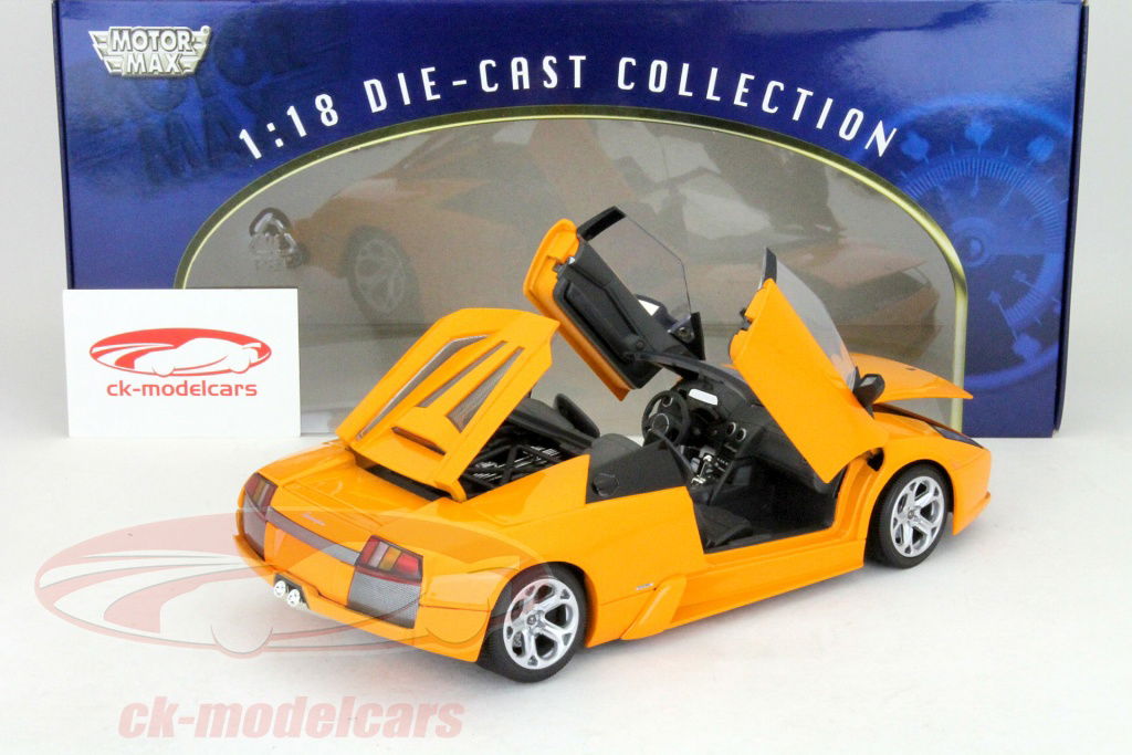 ミニカー Lamborghini Murcielago 1/18 Welly 1:18 Lamborghini Murcielago Bj. 2003 yellow 12517Y