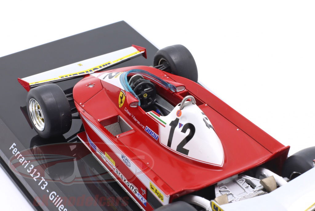 Premium Collectibles 1:24 ジル・ヴィルヌーヴ フェラーリ