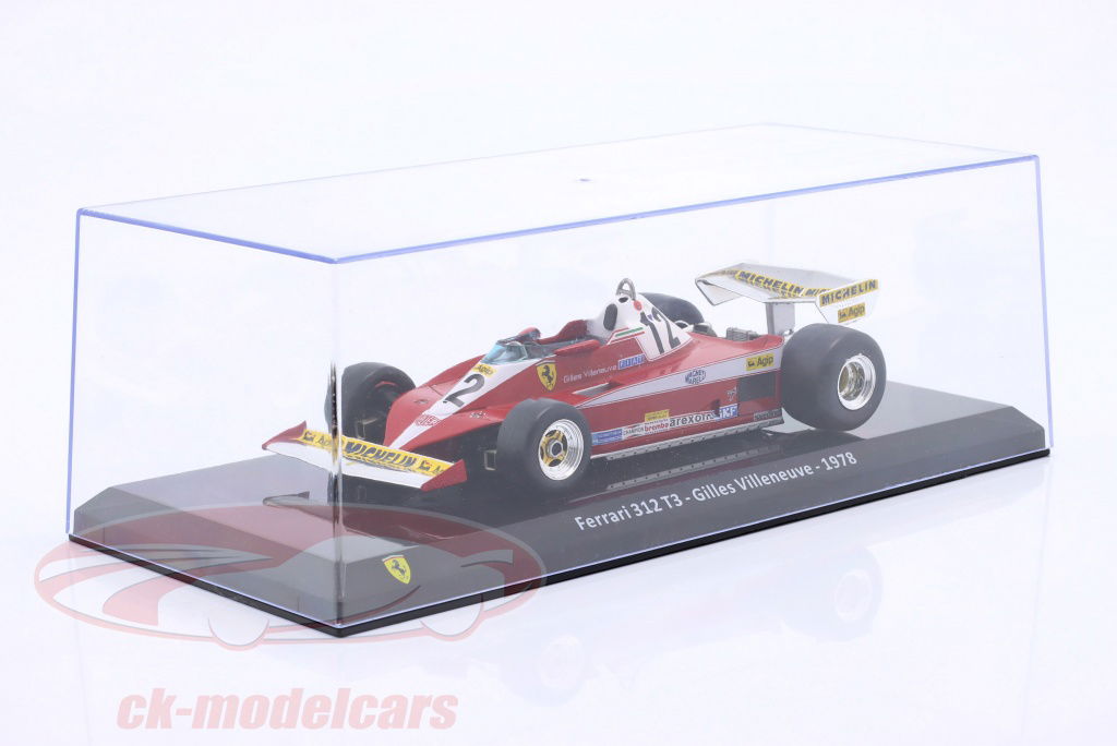 ☆FERRARI 312 T2☆G.VILLENEUVE☆ OPO 10 - Miniature car Formula 1 1/43 Compatible with