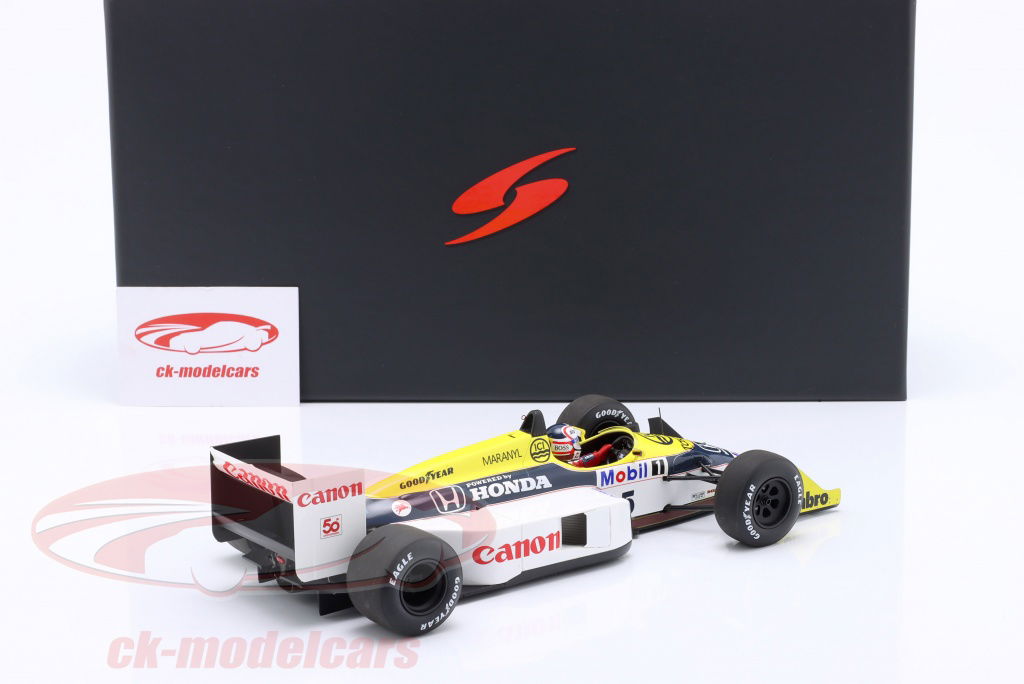【新品未開封】　WILLIAMS FW11B ネルソンピケ1987 1/24 Williams F1 FW11B #6 Nelson Piquet Italy 1987 World Champion