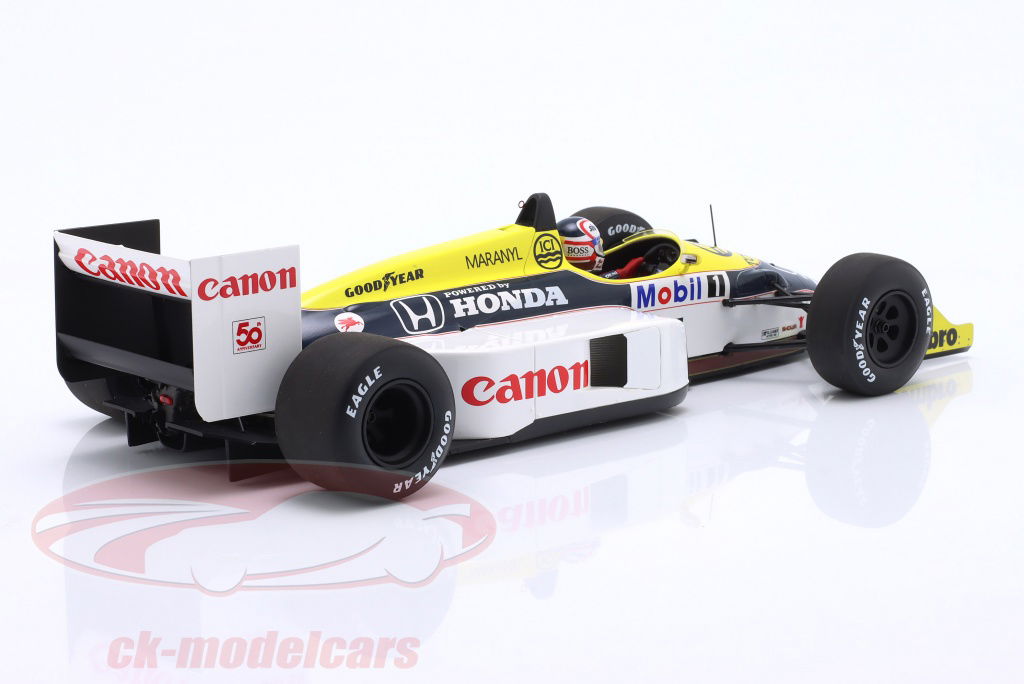 Spark 1:18 Nigel Mansell Williams FW11B #5 Winner British GP