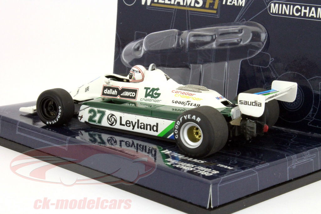 ホビーラジコン Williams Minichamps 1:43 A. Jones Williams FW07B formula 1 1980
