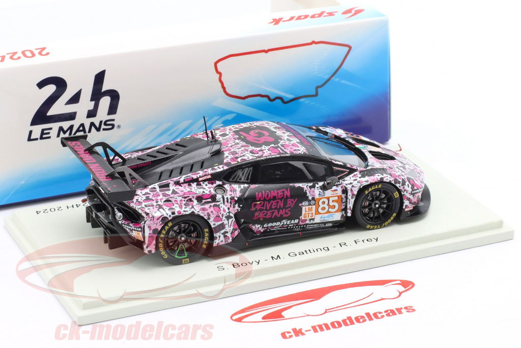 1/43 Spark Lamborghini Huracán GT3 EVO2 1:43 SPARK Lamborghini Huracan Gt3 Evo 2 #63 Spa 2023