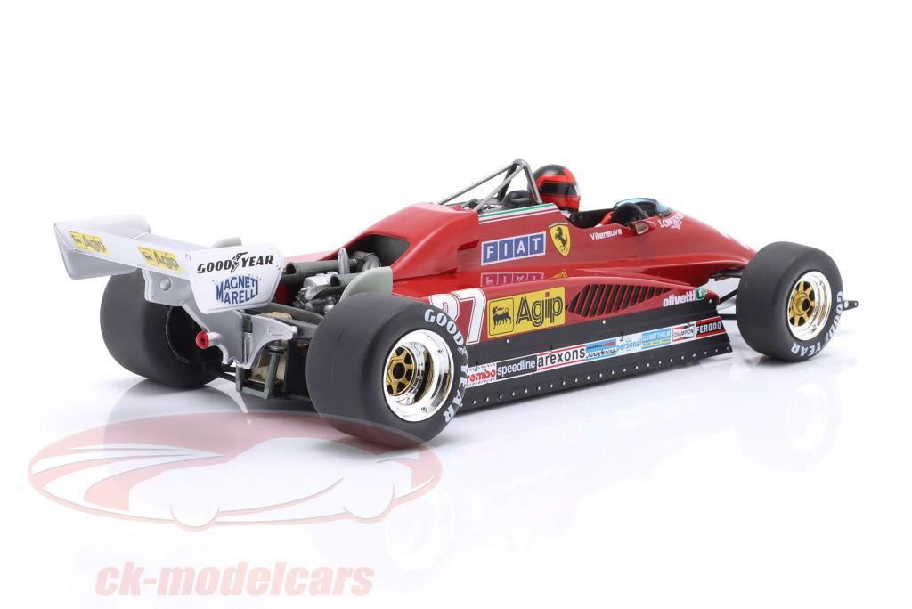 ModelCarGroup 1:18 Gilles Villeneuve Ferrari 126C2 #27