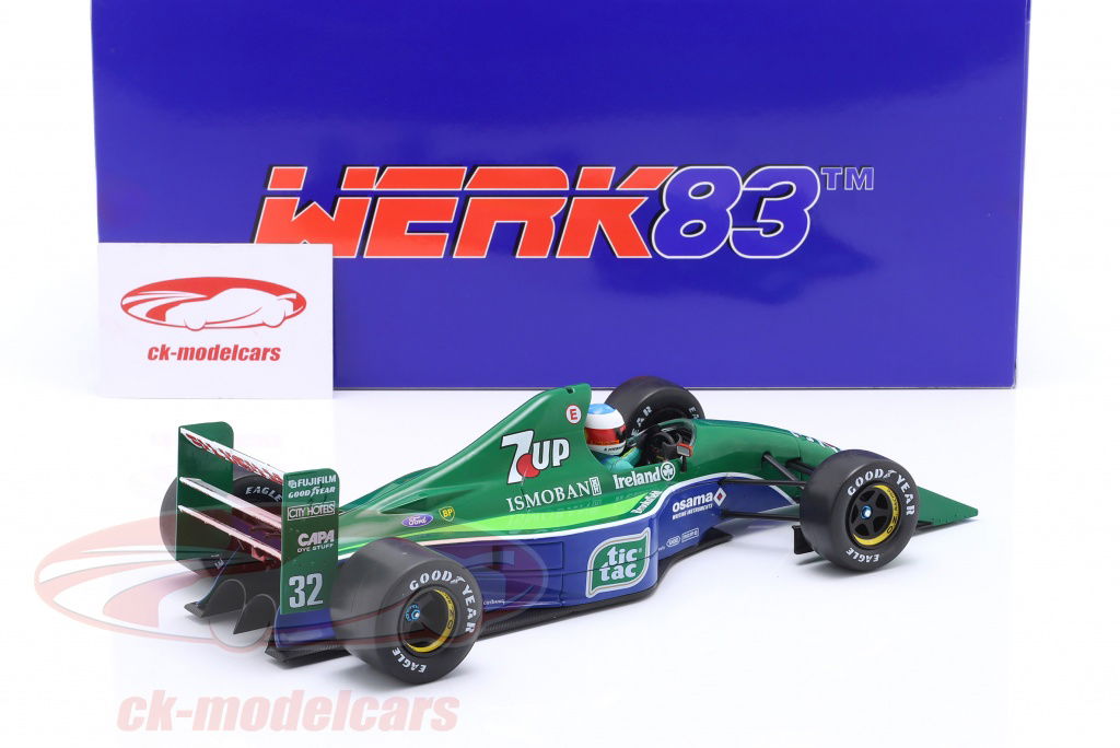 WERK83 1:18 M. Schumacher Jordan 191 #32 1st GP Race Belgian