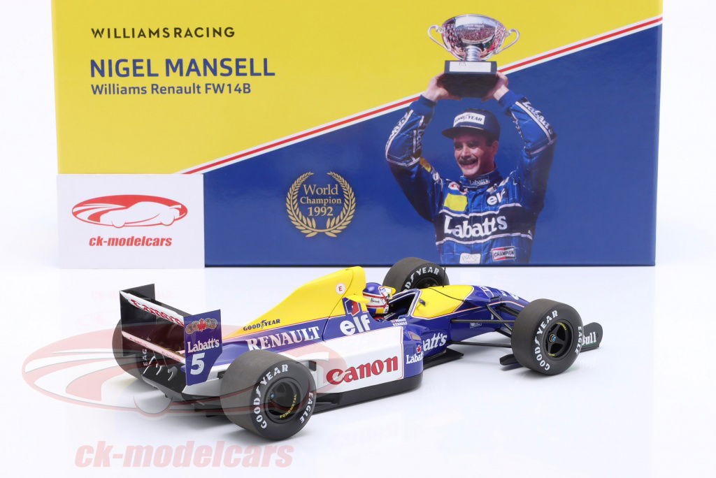 Minichamps 1:18 Nigel Mansell Williams FW14B #5 Formula 1