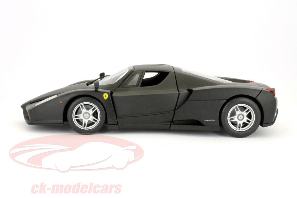 HotWheels 1:18 Ferrari Enzo Matt Black B6055 model car B6055