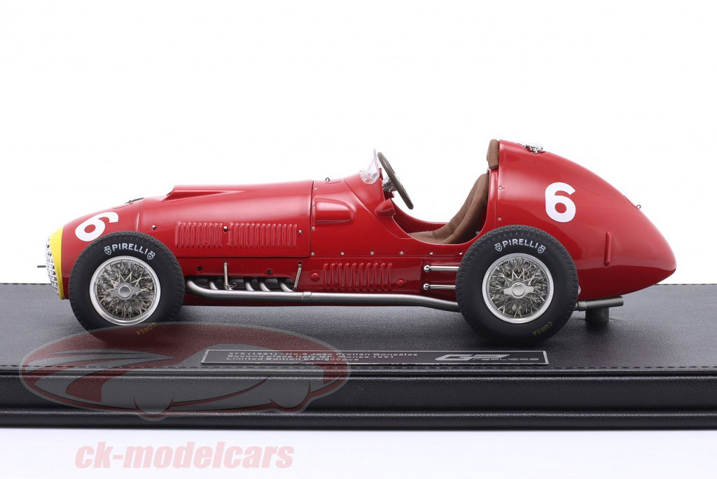 ミニカー　1/18 フェラーリ 375 F1 ブリティッシュGP 1951 優勝車 F.Gonzales ドライバーフィギュア付 #12 [TMD18-63B] Froilan Gonzales Ferrari 375 F1 #12 Winner British GP 1951
