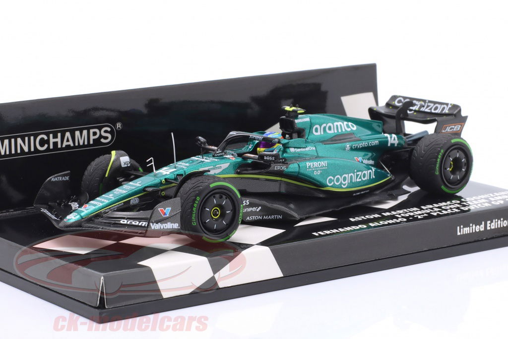 Minichamps 1:43 F. Alonso Aston Martin AMR23 #14 2番目