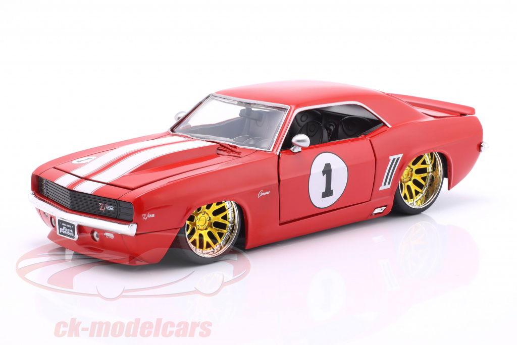 絶版品 10周年限定品1/24Jada toys 69'Chevy Camaro Amazon.com: 1:24 Jada 20 - BTM - '69 Chevy Camaro, Bare
