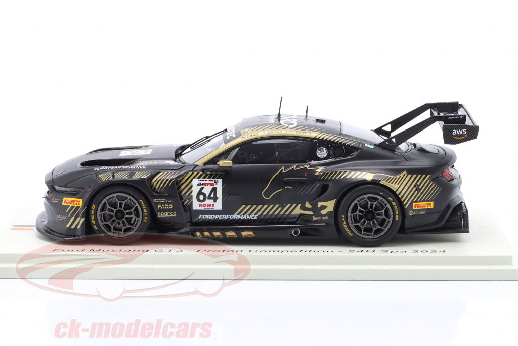 Spark 1:43 Ford Mustang GT3 #64 24h Spa 2024 Proton