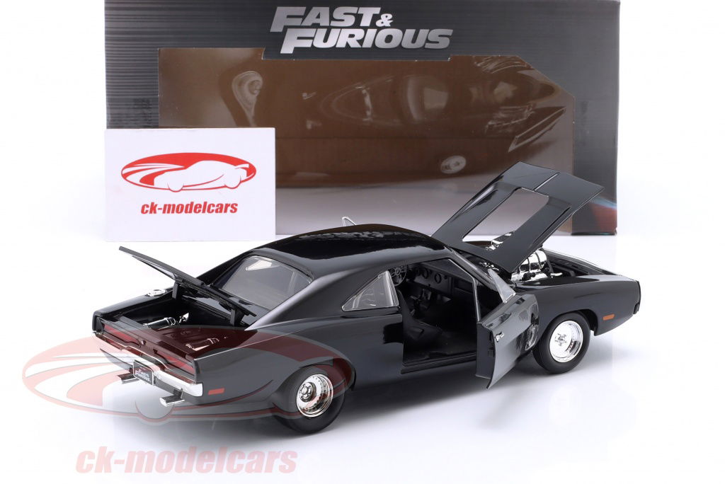 ミニカー FAST& FURIOUS 1970 DODGE CHARGER 1/18 1970 DODGE CHARGER R/T BLACK 