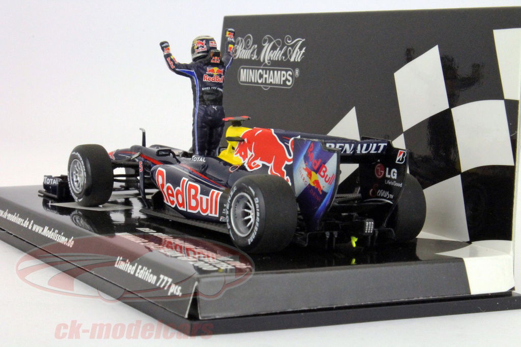 MINICHAMPS RB6 セバスチャン・ベッテル 2010 Amazon | 1/43 F1 2010 レッドブル・レーシング ルノー RB6