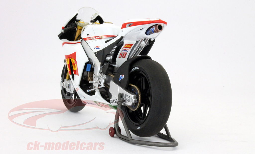 ミニチャンプス 1/12 HONDA RC212V 2011 シモンチェリ Minichamps 1:12 マルコ·シモンチェリMotoGPのホンダRC 212V