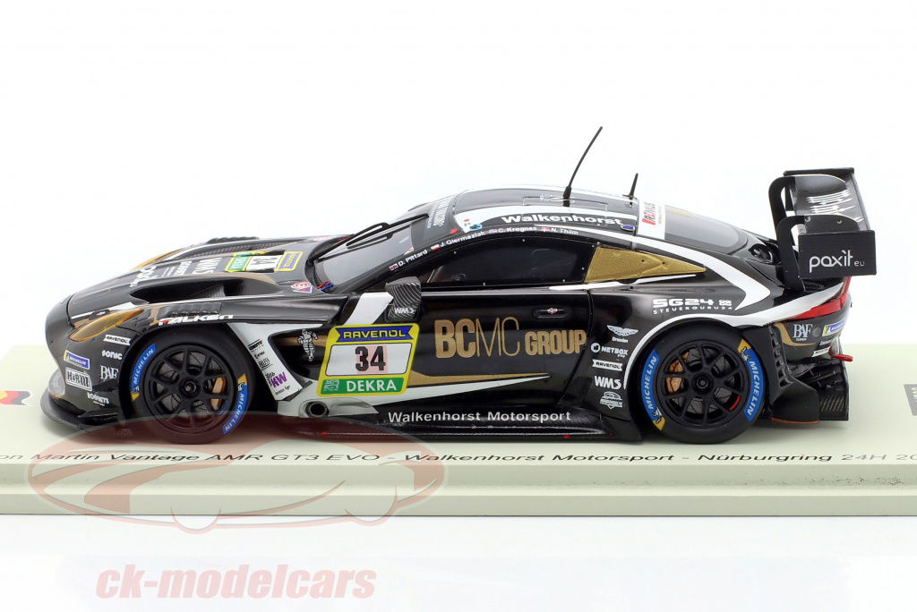 希少！1/43 spark R'ms vantage GT3 #762 Spark 1:43 Aston Martin Vantage AMR GT3 Evo #21 24h Spa 2024
