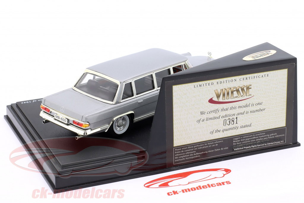 Corgi Toys 1/43 – Mercedes Benz 600 Pullman – Miniature Métal Collection