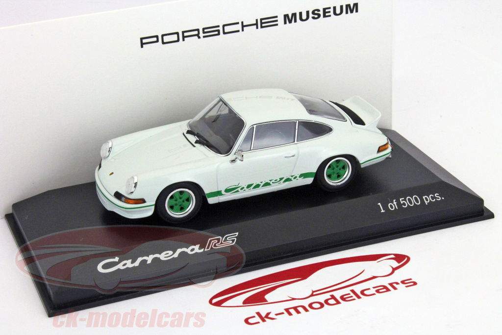minichamps-1-43-porsche-carrera-rs-27-branco-com-verde-map02004012/