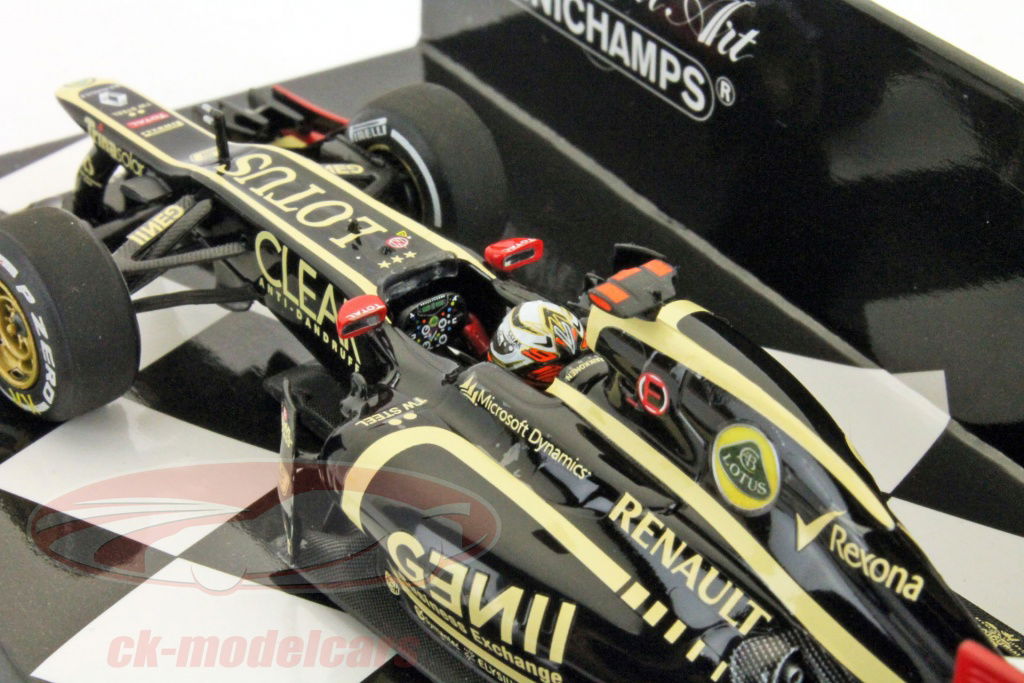 Minichamps 1:43 キミ·ライコネンロータス·ルノーGPバーレーンF1