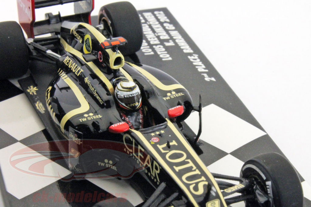 ミニチャンプス 1/43 ロータス ルノー E20 2012 キミ・ライコネン Minichamps 1:43 キミ·ライコネンロータス·ルノーGPバーレーンF1