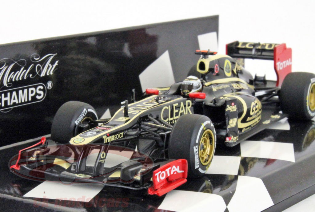 ミニチャンプス 1/43 ロータスE20 ライコネン　2012年バーレーンGP Minichamps 1:43 キミ·ライコネンロータス·ルノーGPバーレーンF1
