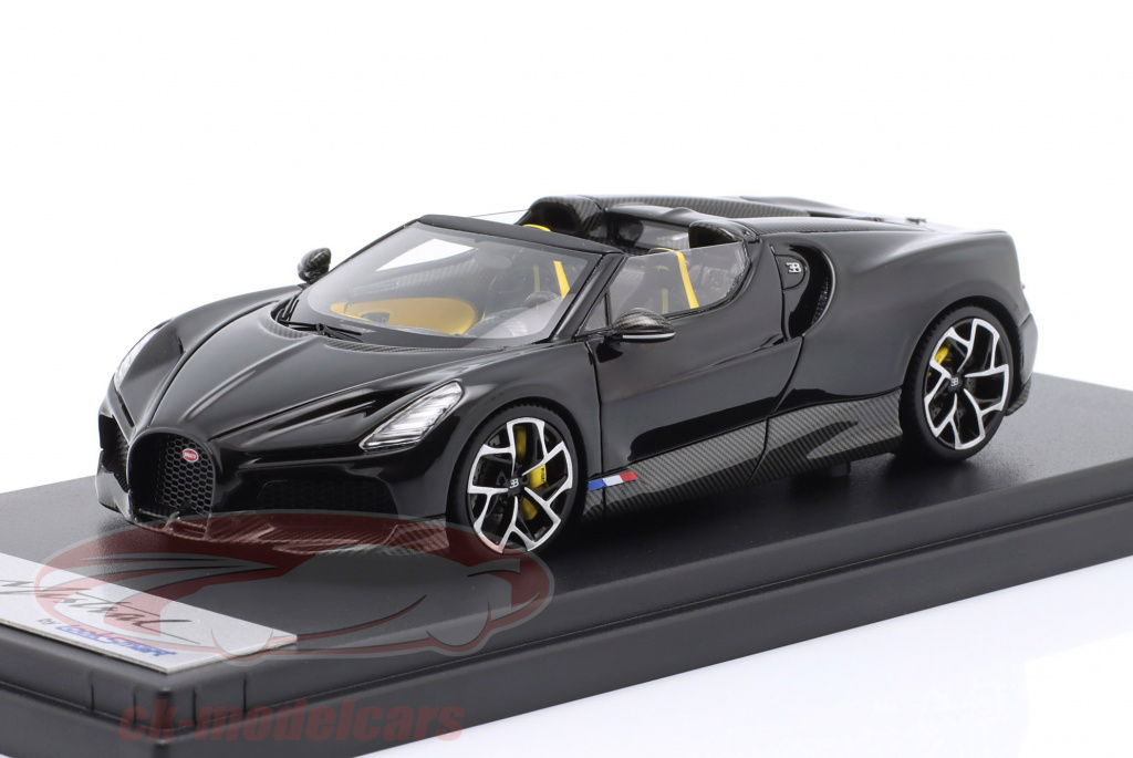 looksmart-1-43-bugatti-w16-mistral-annee-de-construction-2022-noir-ls544a/