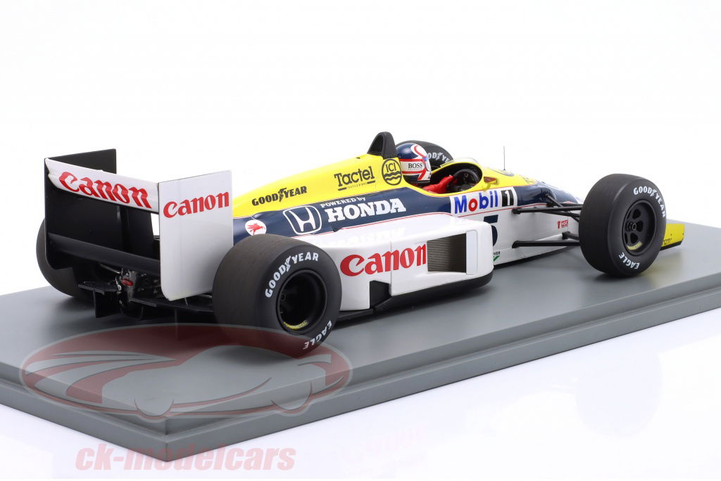 Spark 1:18 Nigel Mansell Williams FW11 #5 Winner British GP