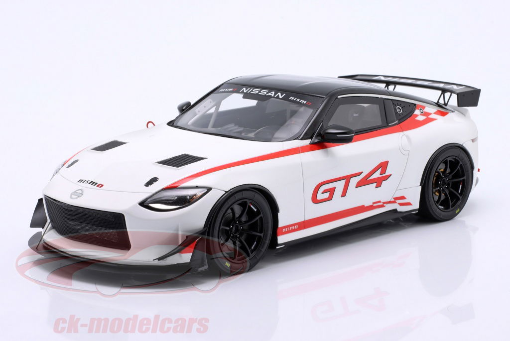 ottomobile-1-18-nissan-z-gt4-coupe-bouwjaar-2022-wit-rood-ot1124/