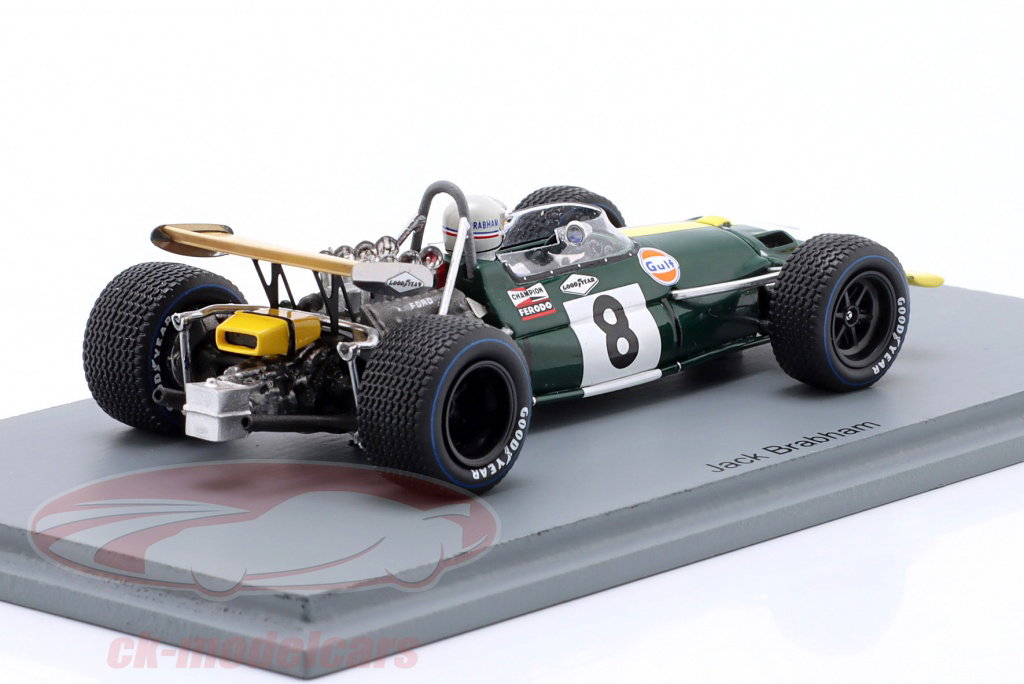 Spark 1:43 Jack Brabham Brabham BT26A #8 3rd Mexico GP Formula 1