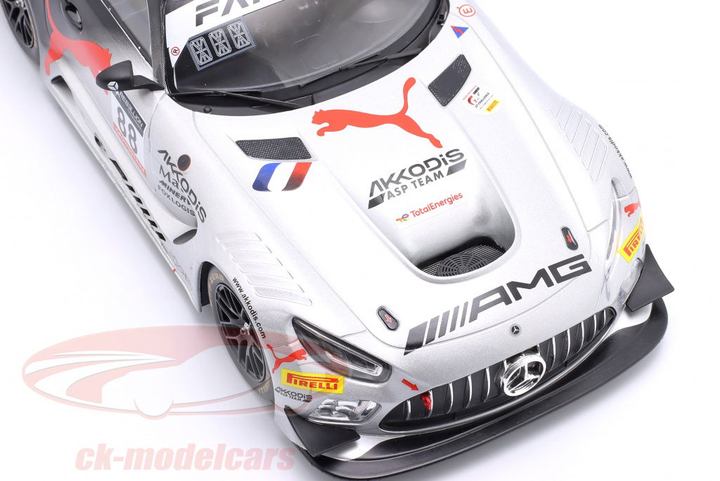 Ixo 1:18 Mercedes-AMG GT3 Evo #88 победитель 24h Spa 2022 AMG Team