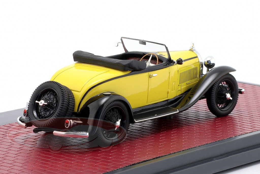 Héco Modèles Kit Monté 1/43 – Bugatti Type 40 Loiseau Raid Sahara 1929 (à Restaurer)