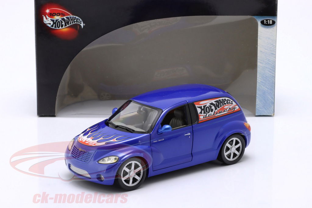 hotwheels-1-18-chrysler-panel-cruiser-bl-metallisk-29616/
