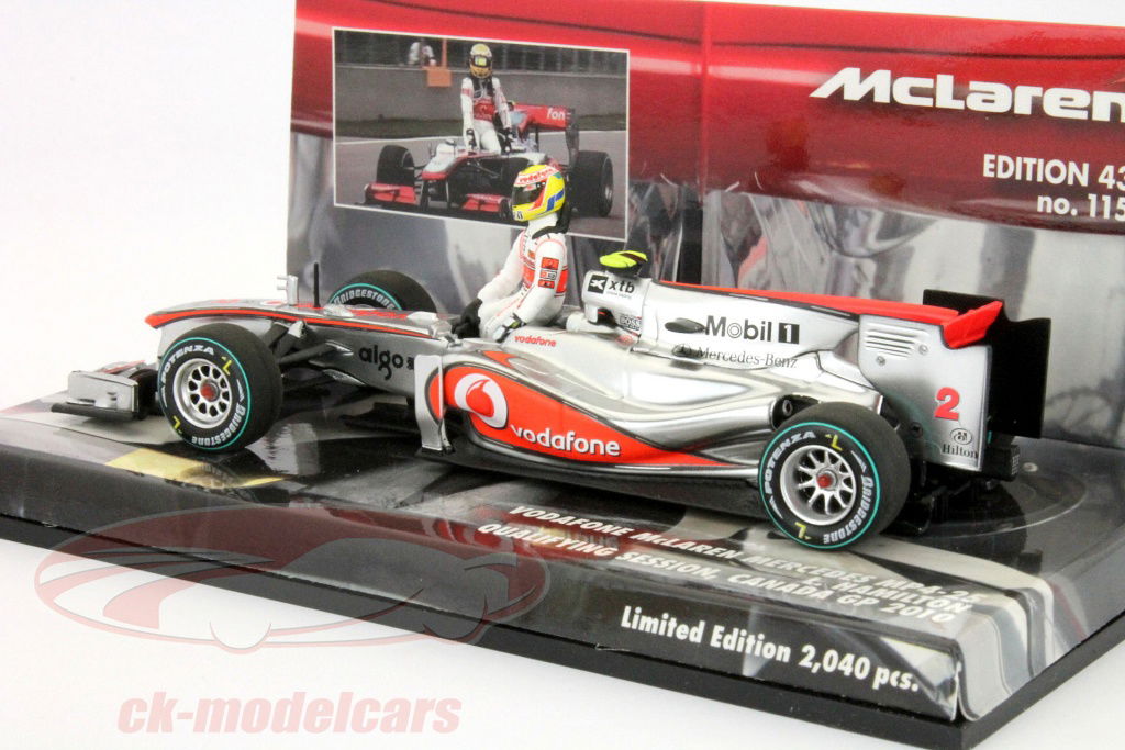 ミニチャンプス1/18 マクラーレンハミルトン2007初勝利限定モデル Yahoo!オークション -「ハミルトン 1／18」(レーシングカー