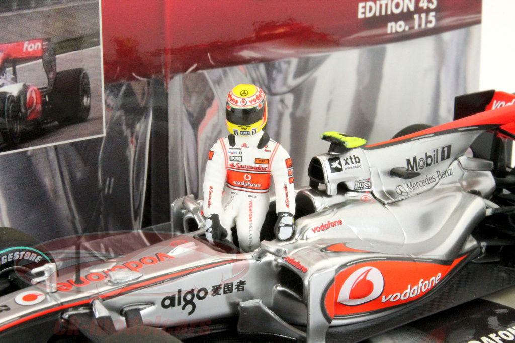 ミニチャンプス1/18 マクラーレンハミルトン2007初勝利限定モデル Yahoo!オークション -「ハミルトン 1／18」(レーシングカー