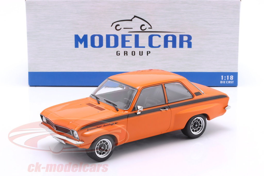 modelcargroup-1-18-opel-ascona-a-annee-de-construction-1973-orange-modelcar-group-mcg18839/