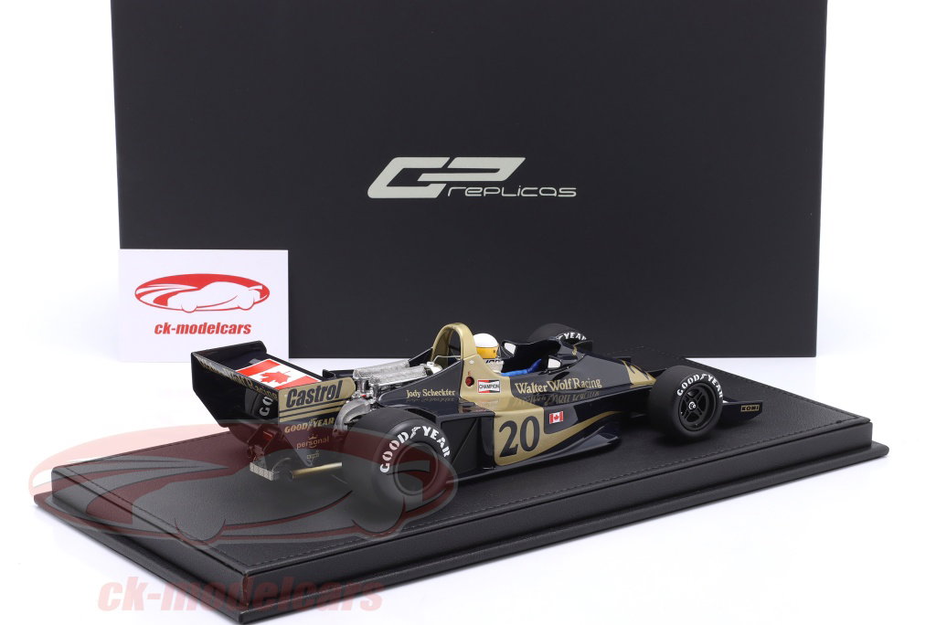 WR1 ウルフ GP Wolf F1 0 スパーク #20 タミヤ J.シェクター Scheckter