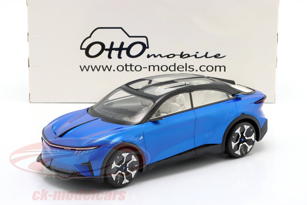 ottomobile-1-18-alpine-a390ss-annee-de-construction-2024-specular-bleu-ot1214/