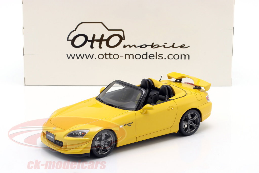 ottomobile-1-18-honda-s2000-cr-annee-de-construction-2007-jaune-perle-ot1231/
