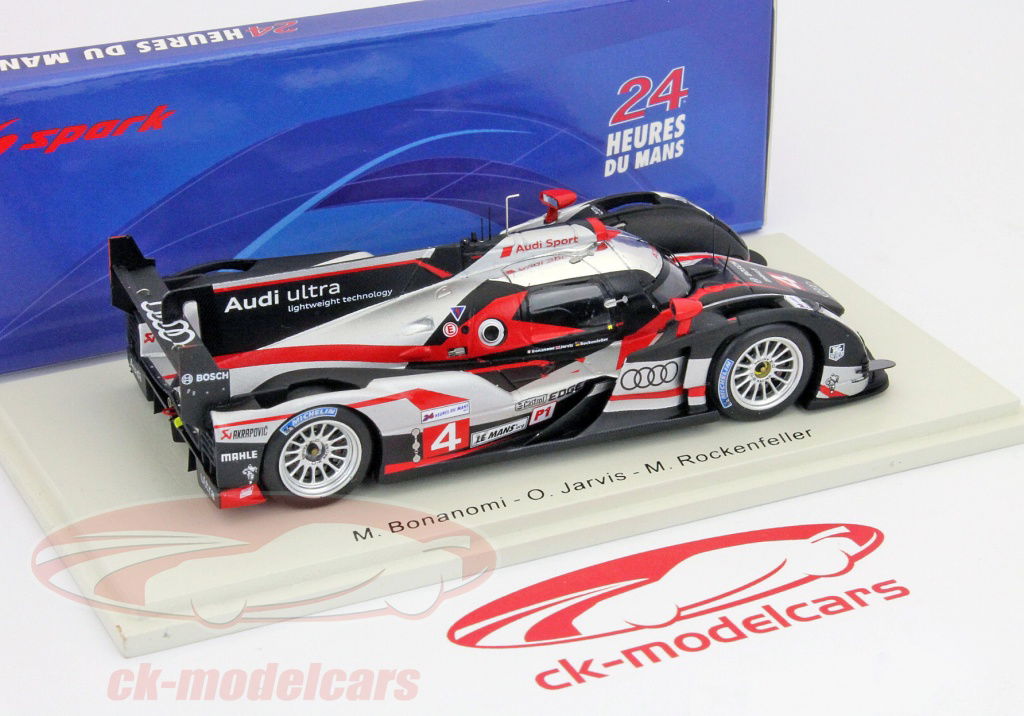 ミニカー 1/43 Spark Audi R18 TDI LM 24H 2011 Spark 43LM11 Audi R18 TDI Audi Sport Team Joest Le Mans