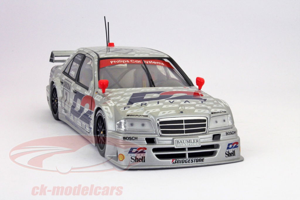 MINICHAMPS メルセデス・ベンツ Cクラス DTM Minichamps 1:18 K.ルートヴィヒメルセデスCクラス＃7勝者DTM