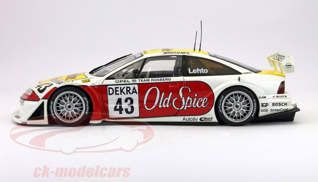 超希少ミニチャンプス(UTモデル)オペル　チームロズベルグDTM仕様　1/18 UT-Models 1:18 JJレヒトオペルカリブラV6＃43オペルチーム
