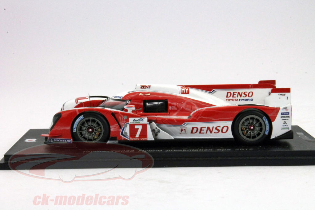 Spark 1:43 Toyota TS030 Hybrid #7 Car Presentation Spa 2012