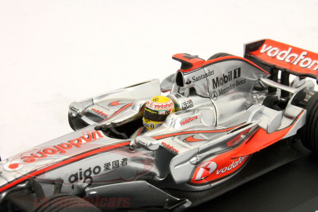 MINICHAMPS マクラーレン 2008 ワールドチャンピオン　1/43 McLaren F1 MP4-23 #22 Lewis Hamilton Brazil 2008 World