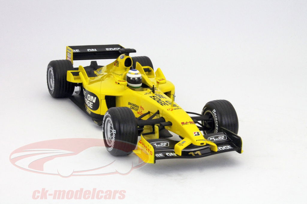 HotWheels 1:18 Giancarlo Fisichella Jordan EJ13 Formula 1