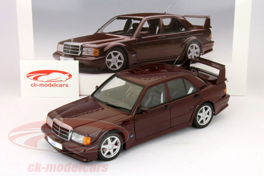 AUTOart 1:18 メルセデスベンツ190E 2.5-16V EVO2年1989の濃い分