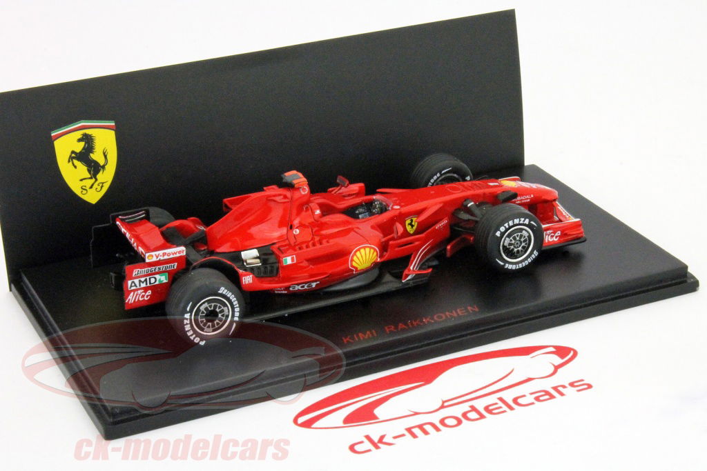 Spark 1:43 K·ライコネンフェラーリF2008＃1勝者スペインGP